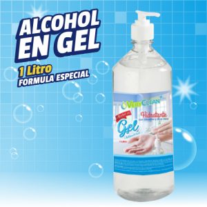 1 litro gel antibacterial peru